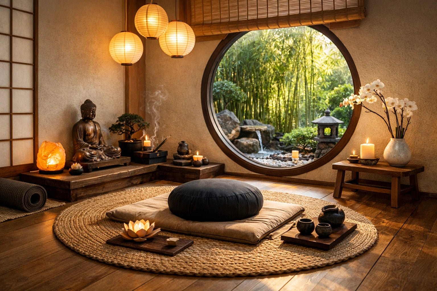 How to Design a Zen Meditation Room for Small Spaces - Dharma's Emporium