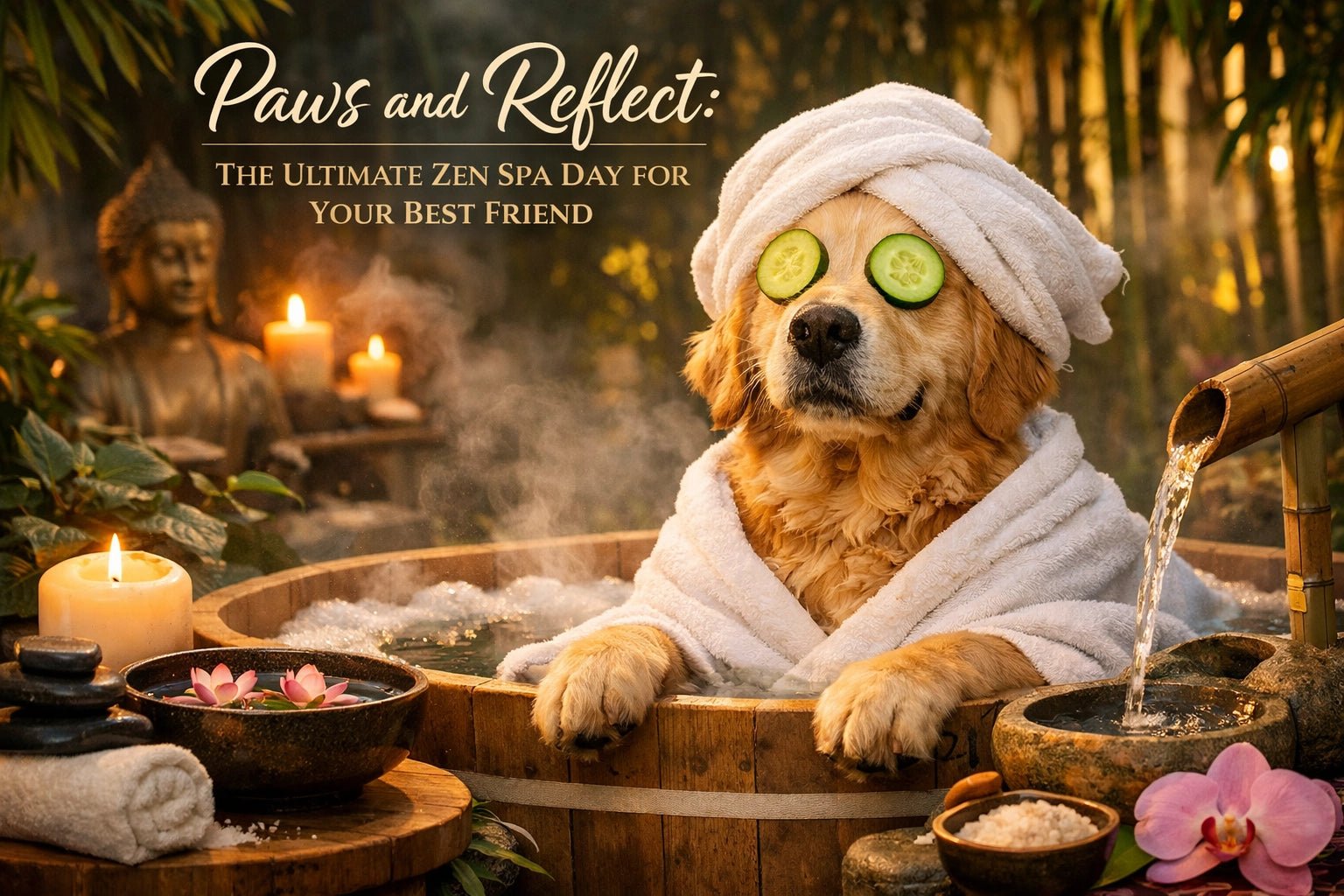 Paws and Reflect: The Ultimate Zen Spa Day for Your Best Friend - Dharma’s Emporium | Meditation Cushions & Zen Pet Essentials