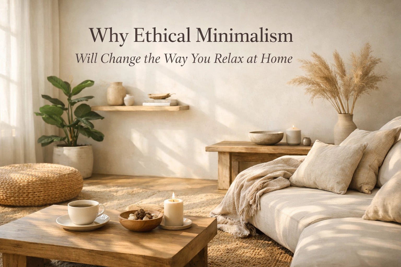 Why Ethical Minimalism Will Change the Way You Relax at Home - Dharma’s Emporium | Meditation Cushions & Zen Pet Essentials