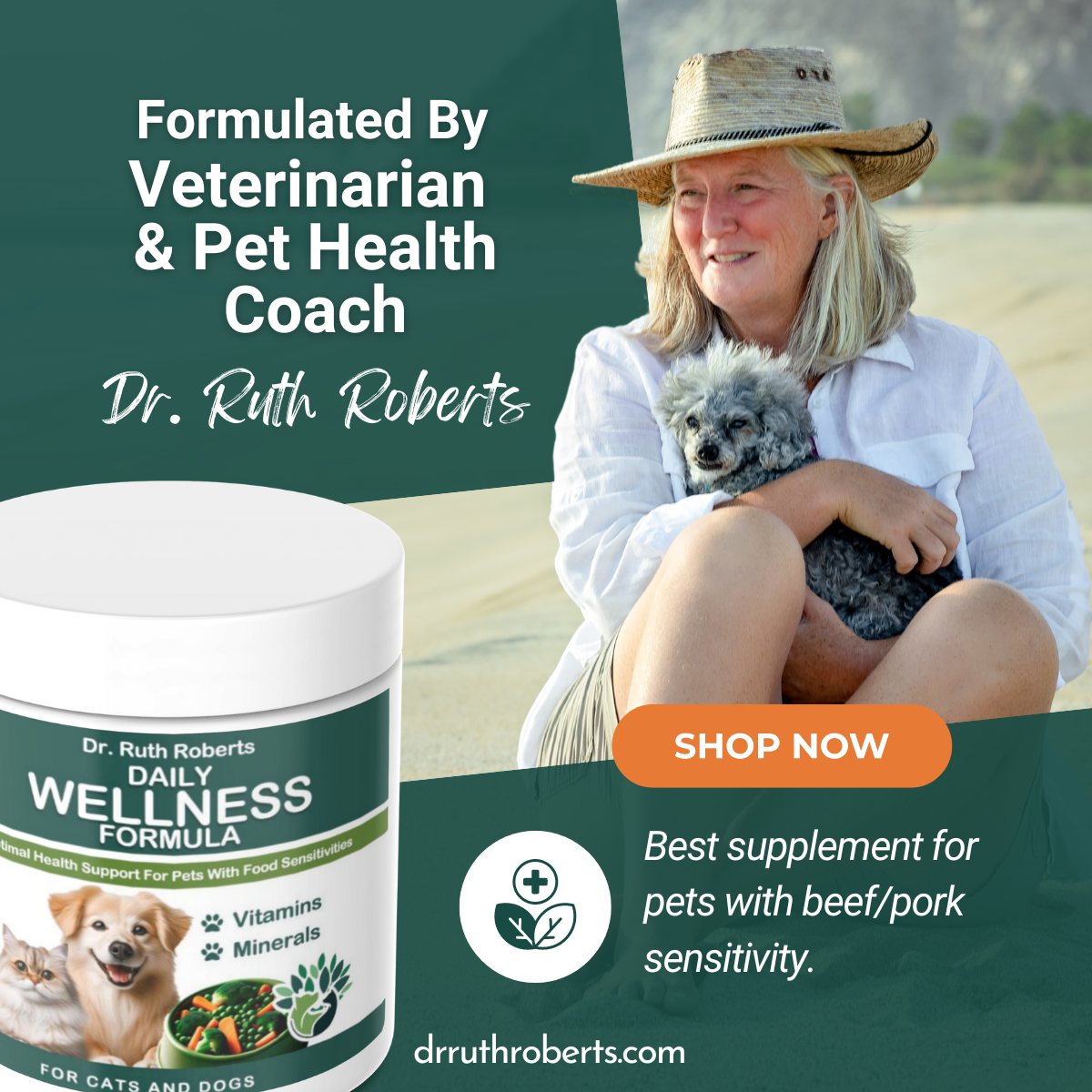 Pet's Daily Wellness Formula for Pets with Pork/Beef Allergy