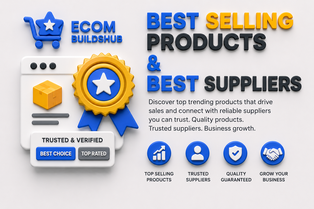 BEST SELLING PRODUCTS &amp; BEST SUPPLIERS