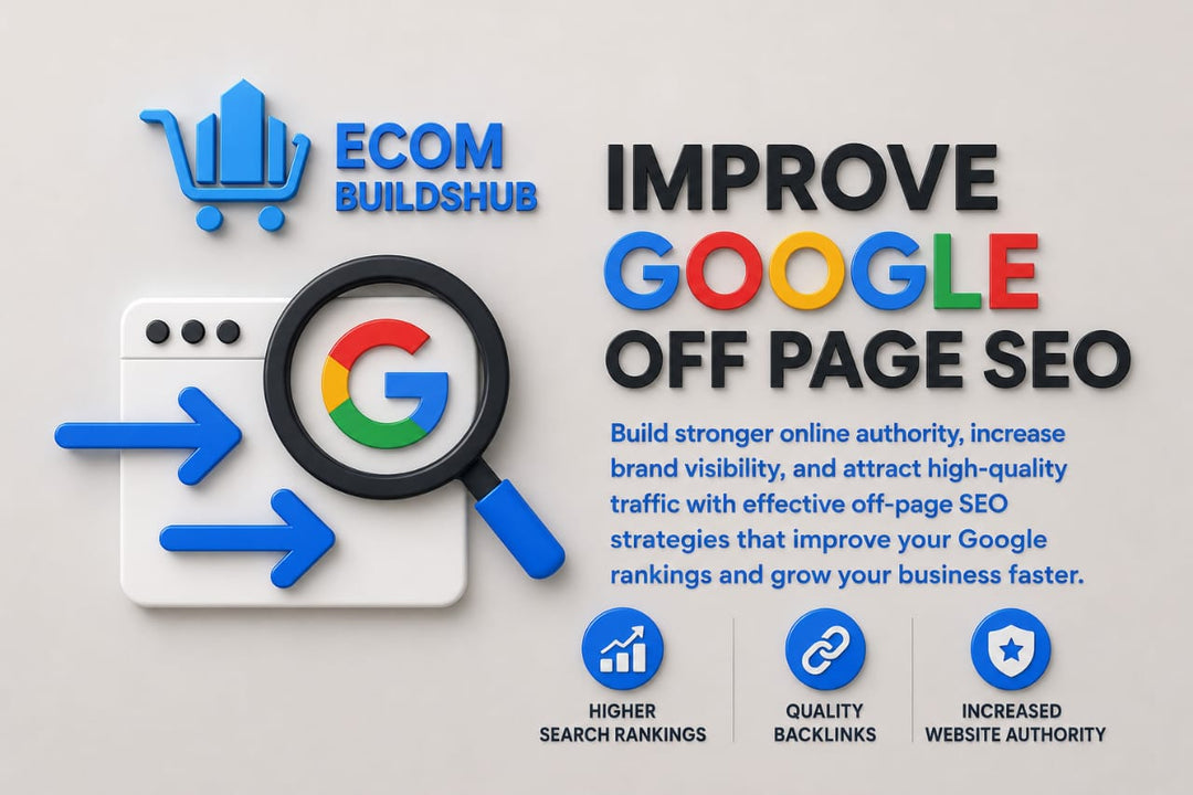 IMPROVE GOOGLE OFF PAGE SEO